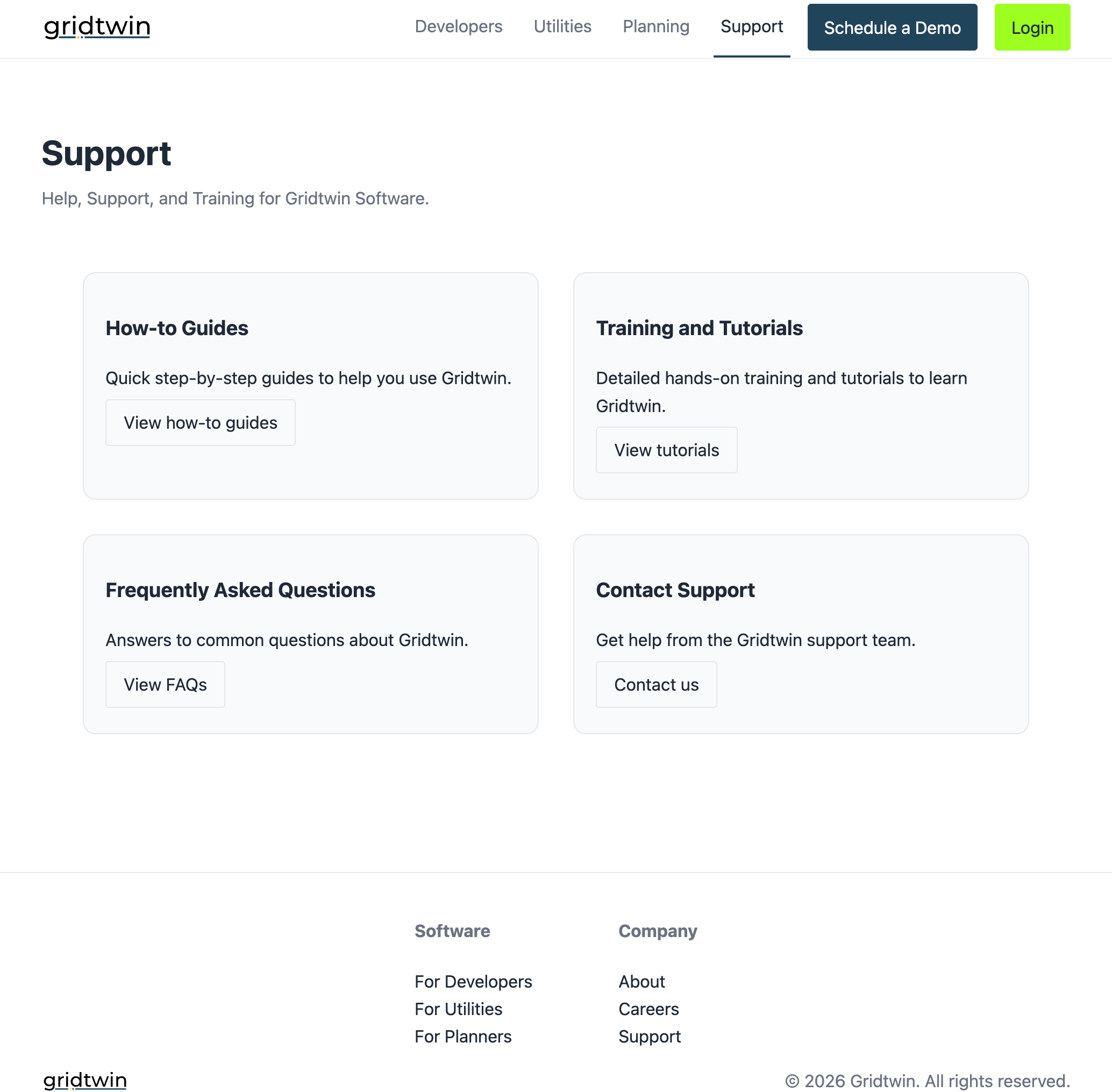 Help, support, and feedback resources